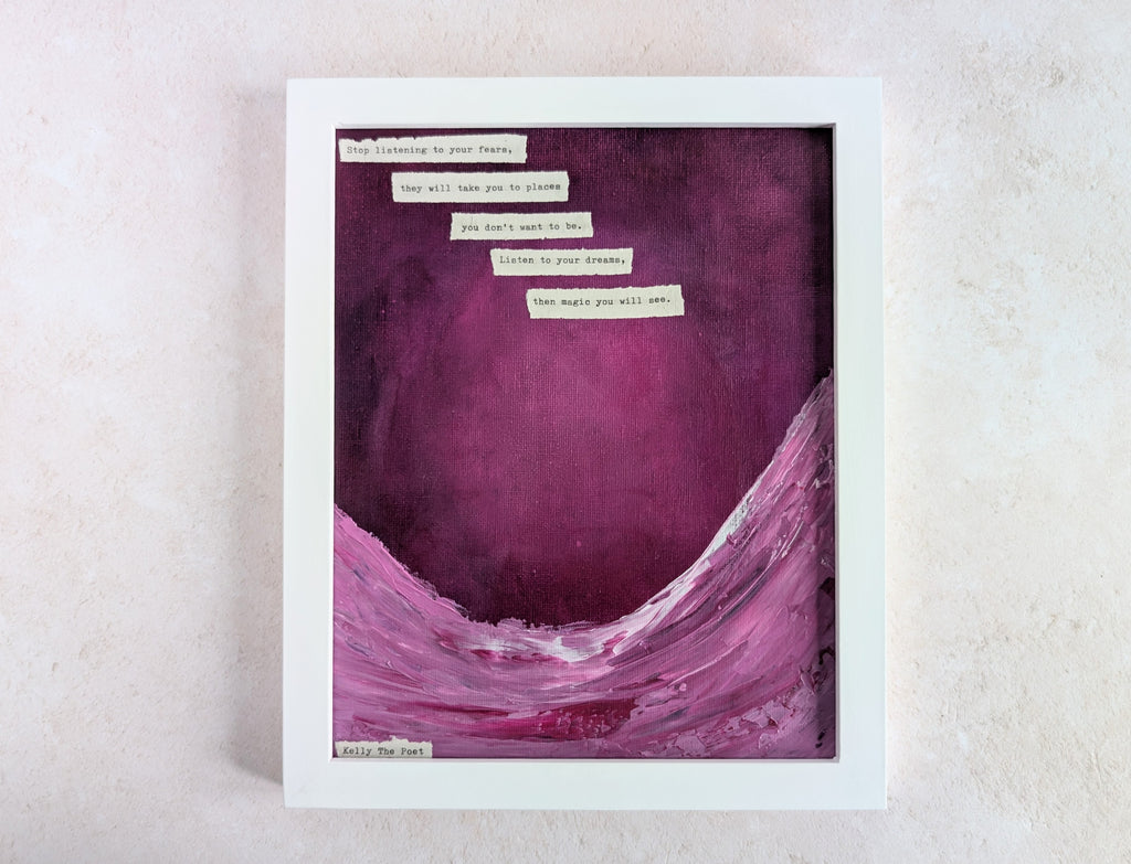 Magic You Will See Original Canvas Board