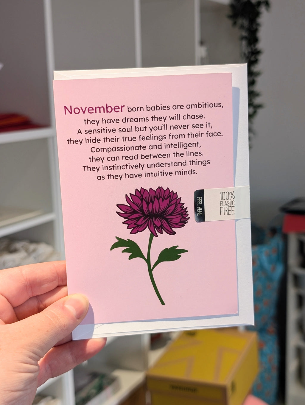 November Greeting Card
