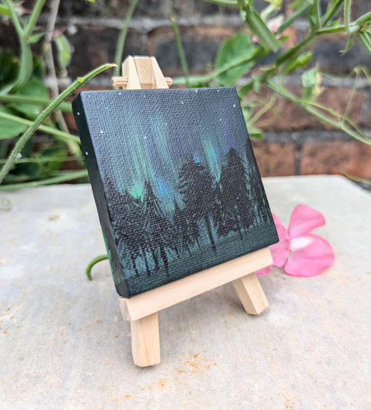 Mini Canvas Dancing Lights