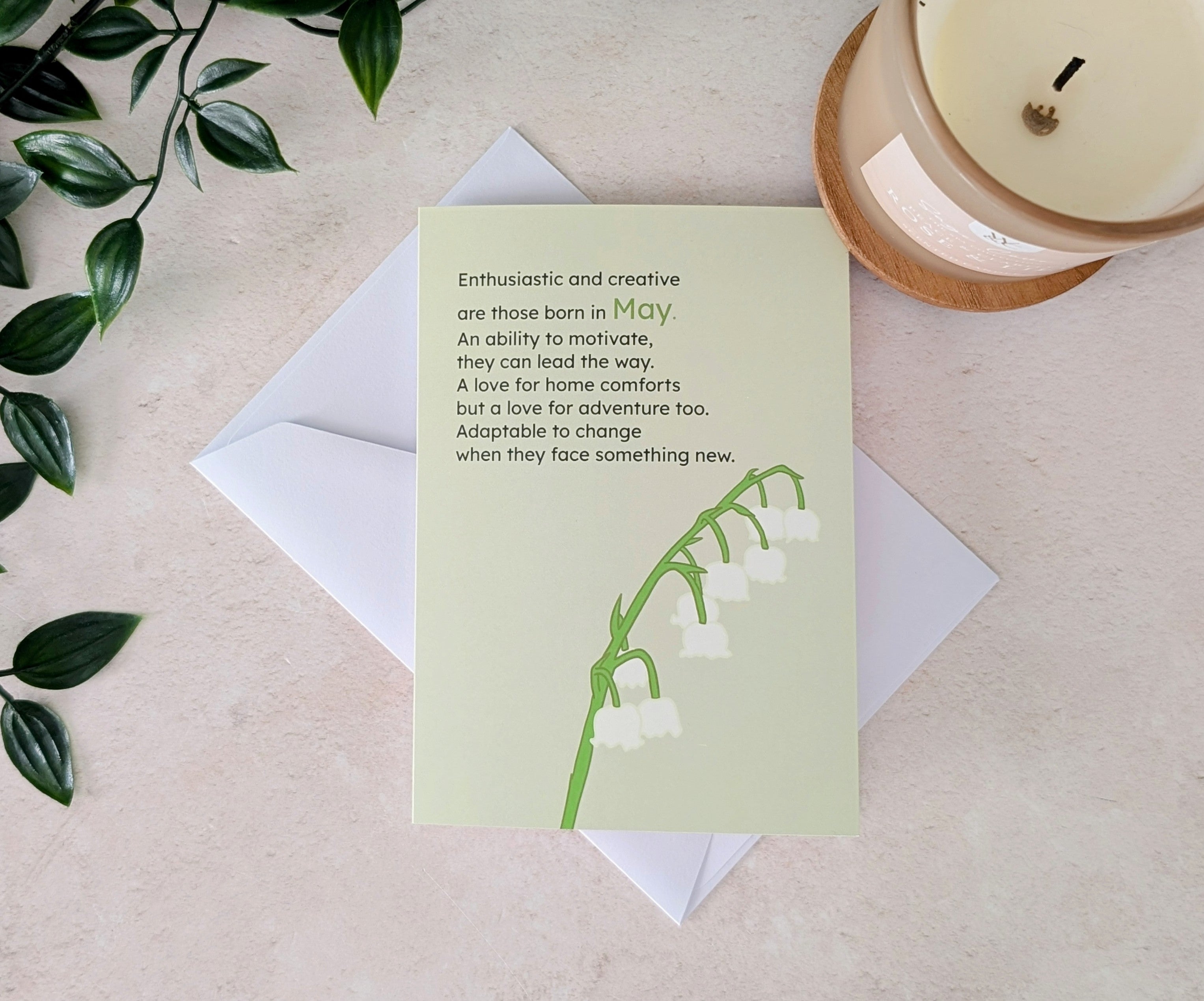 May Greeting Card