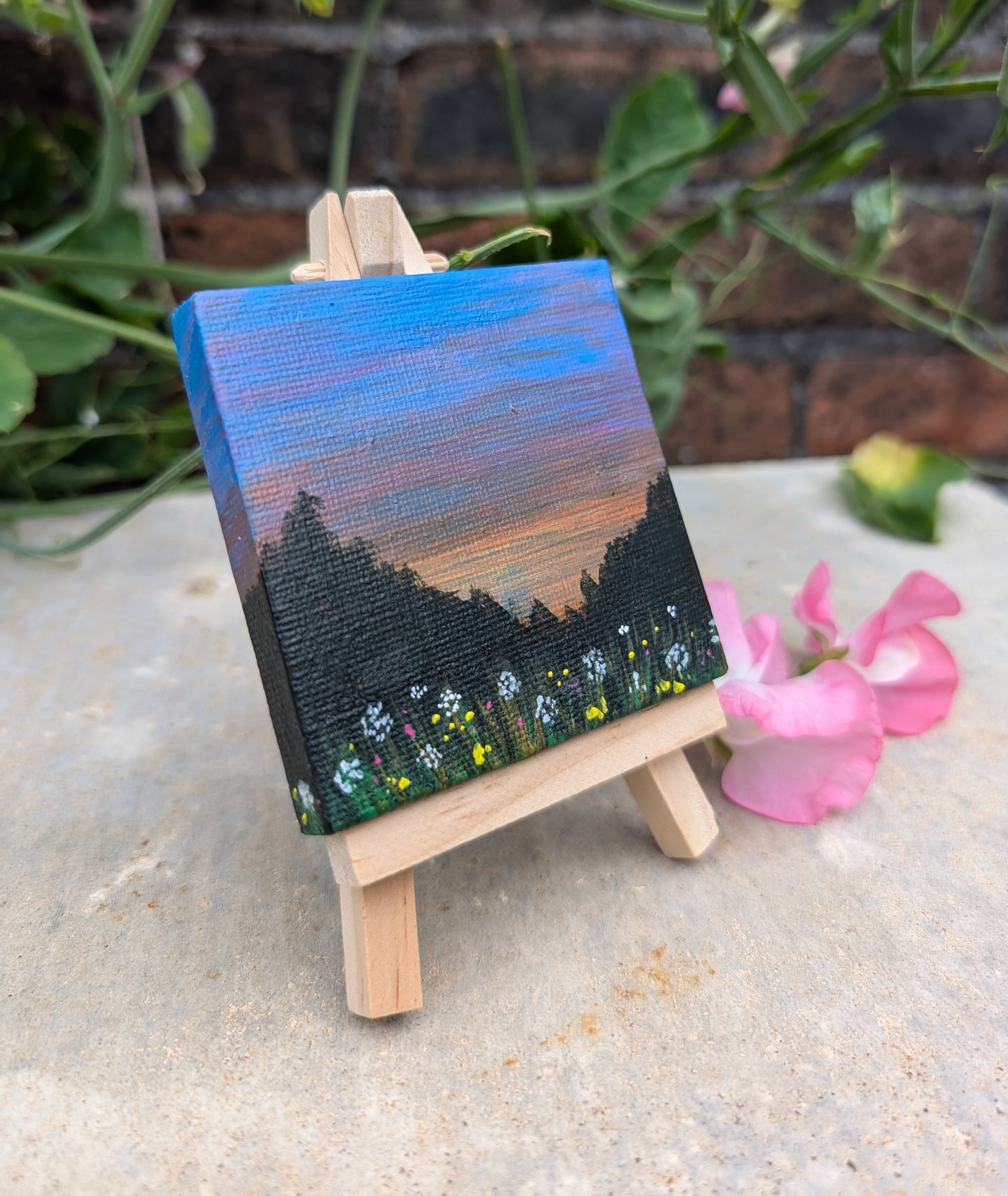 Mini Canvas Sunset