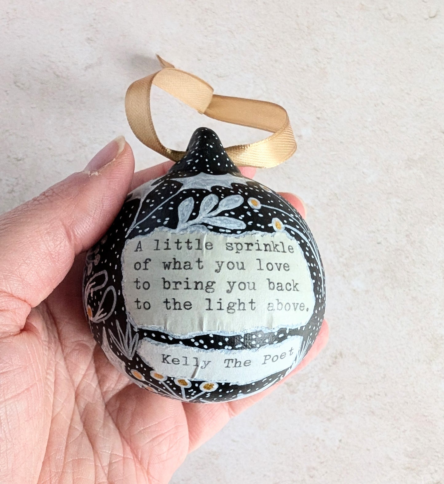 Hand Painted Bauble - All It Takes