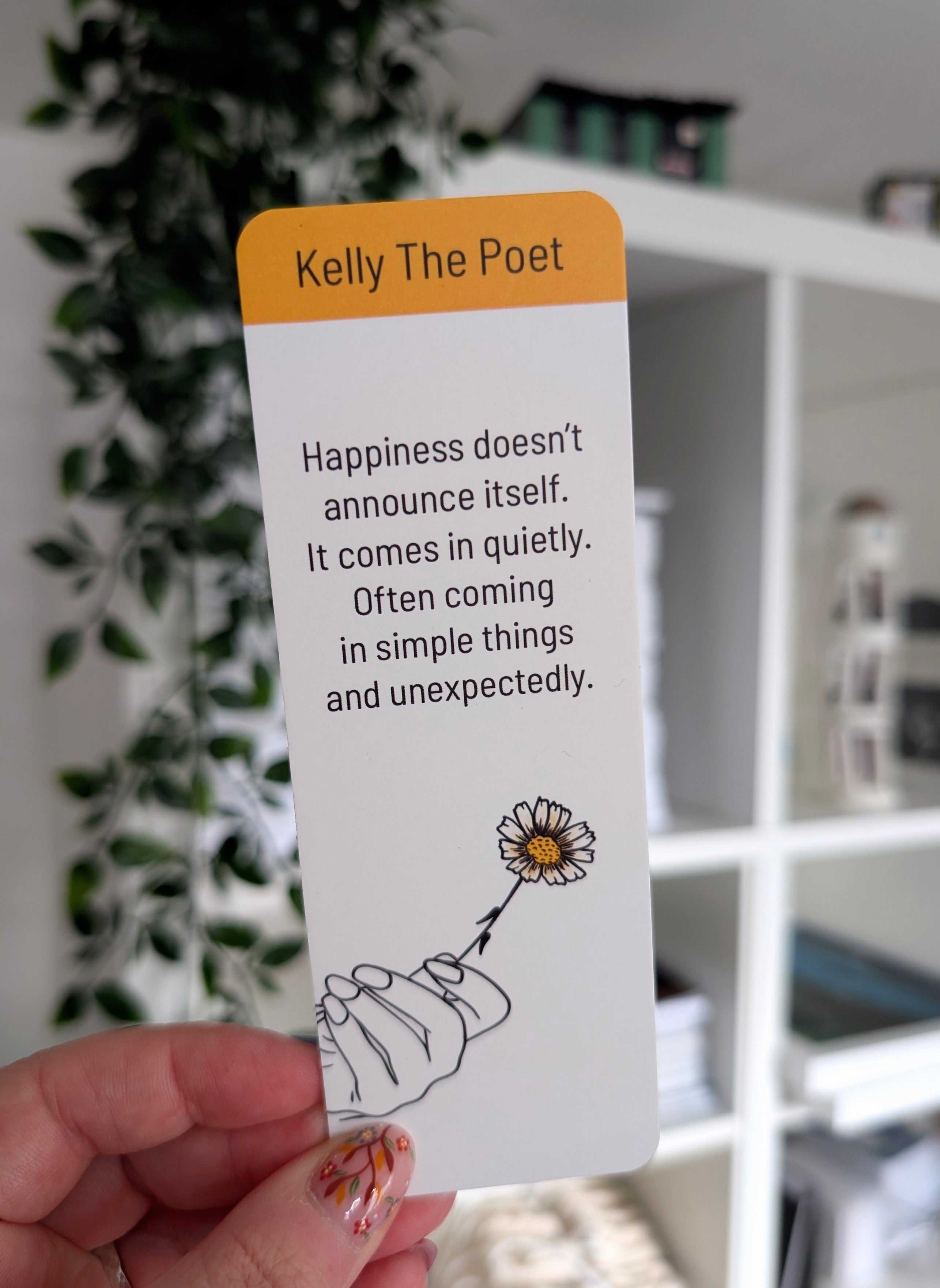 Happiness Bookmark
