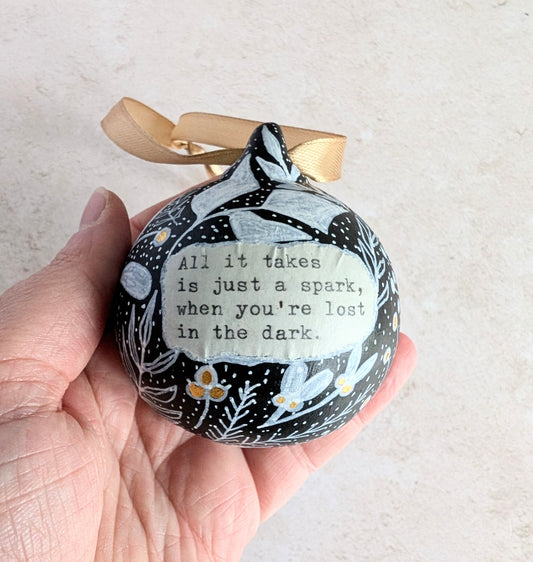 Hand Painted Bauble - All It Takes