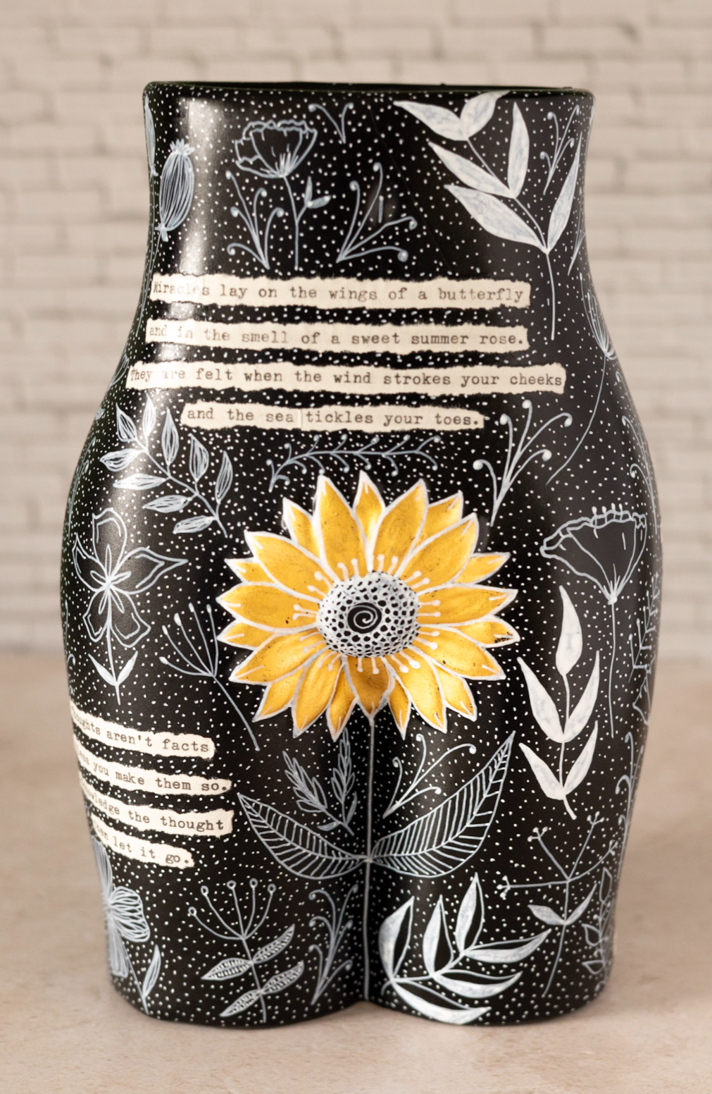 Sunflower Vase