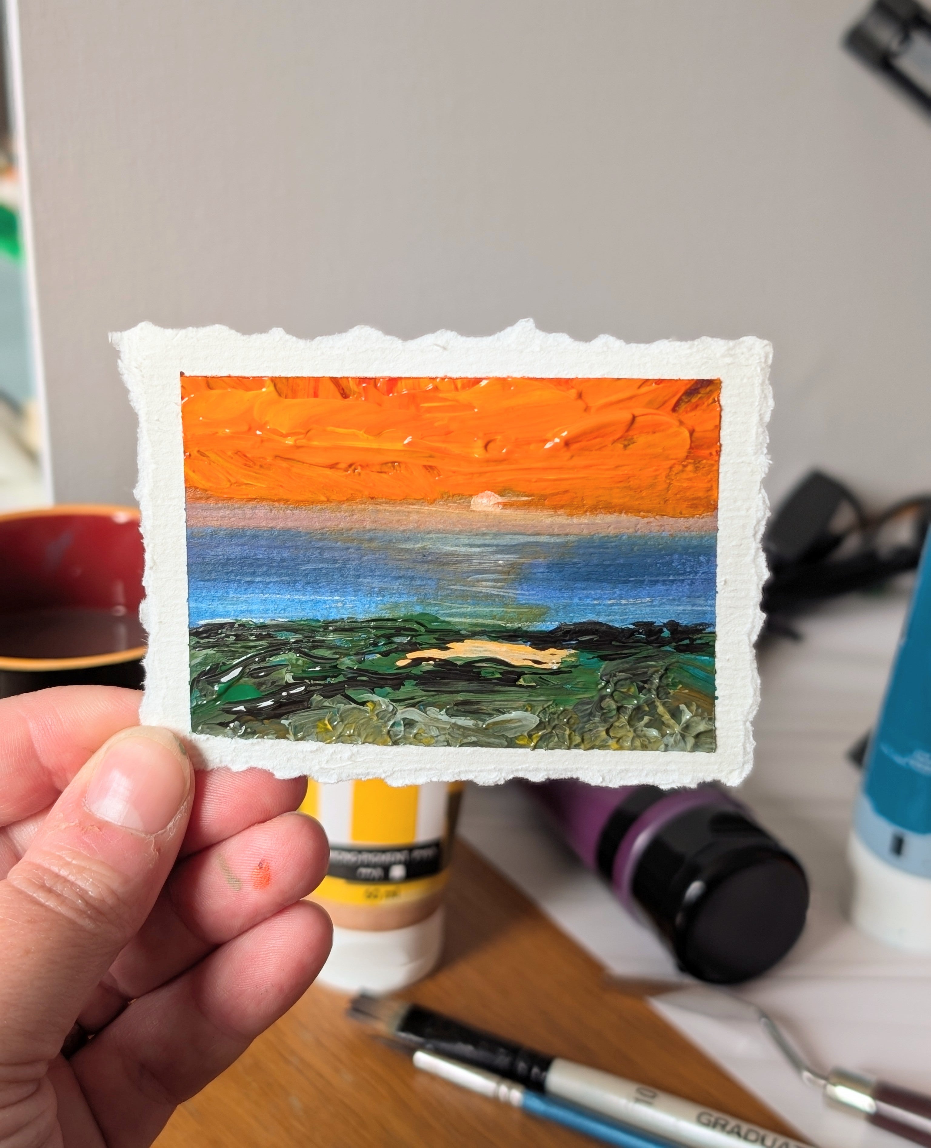Rockpool Sunset
