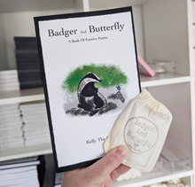 Load image into Gallery viewer, Badger And Butterfly Book And Pocket Poem Gift Bundle

