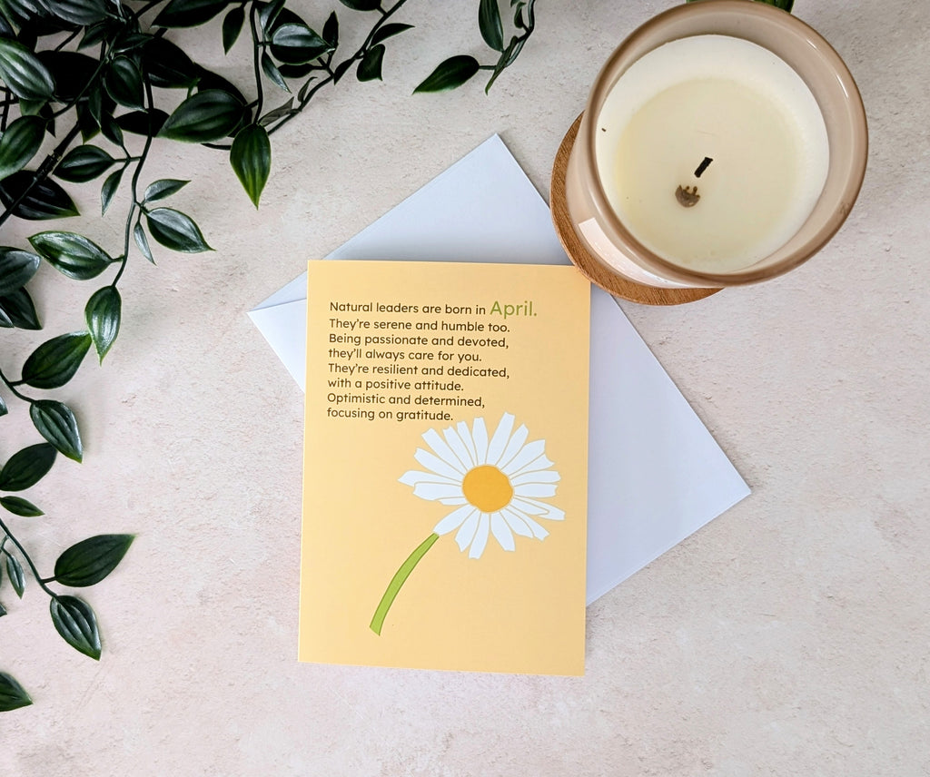 April Greeting Card
