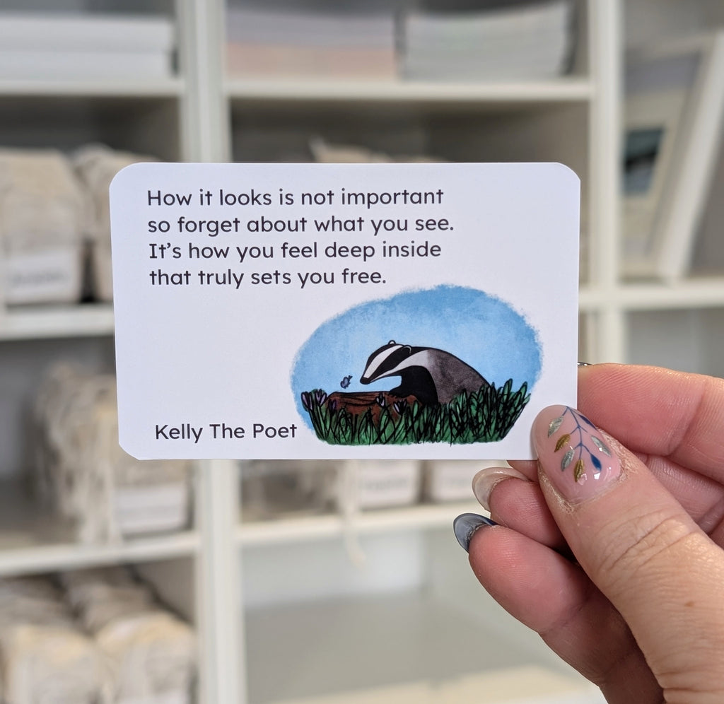 Badger And Butterfly Pocket Poems