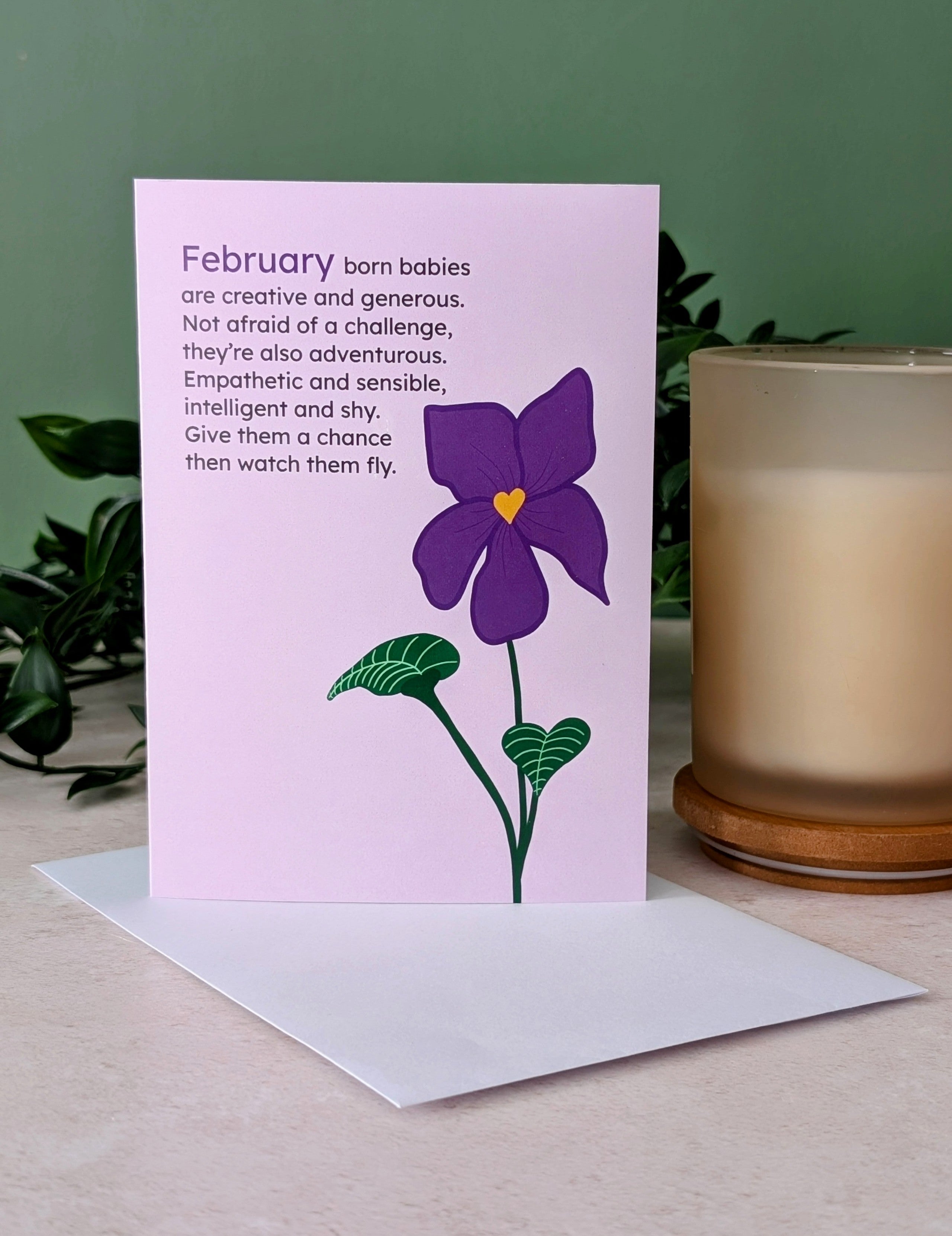 February Greeting Card