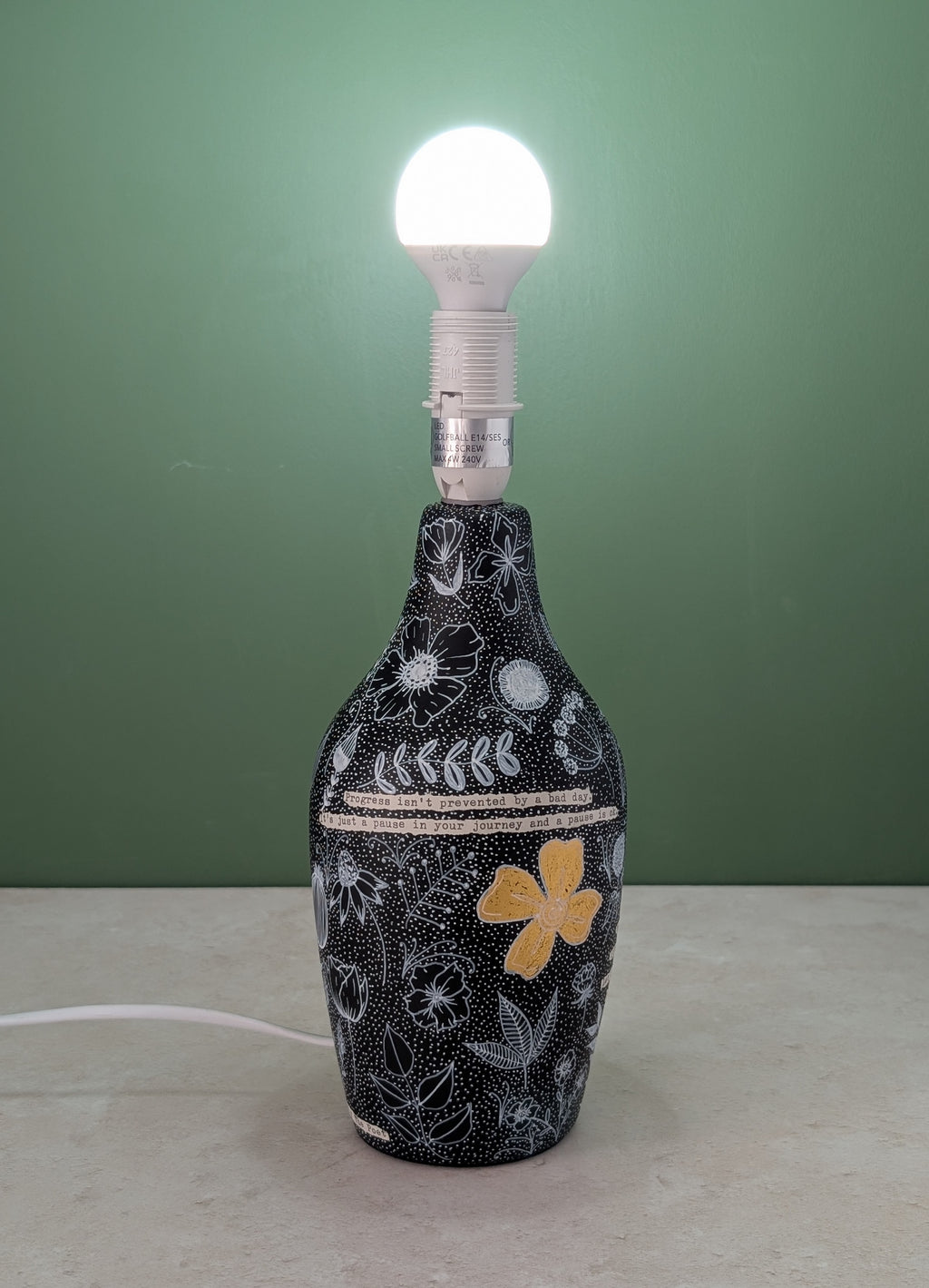 Gold Hope Lamp