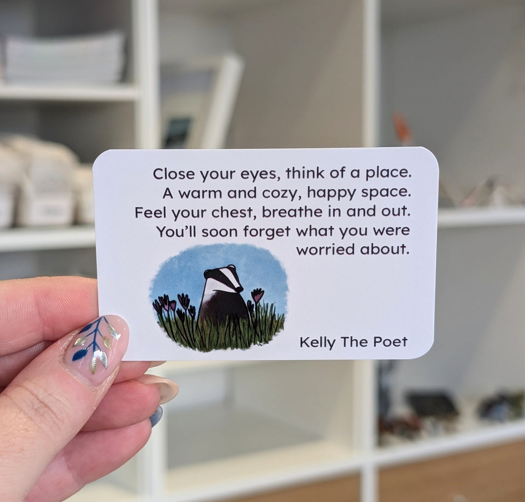 Badger And Butterfly Pocket Poems